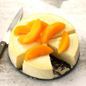Pressure-Cooker Peachy Summer Cheesecake