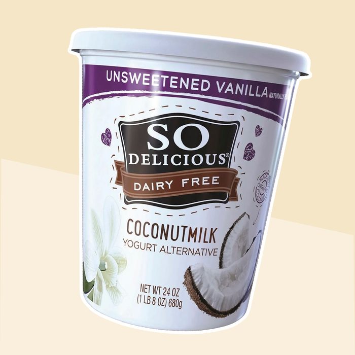 So Delicious Dairy Free Unsweetened Vanilla Coconut Milk Yogurt Alternative