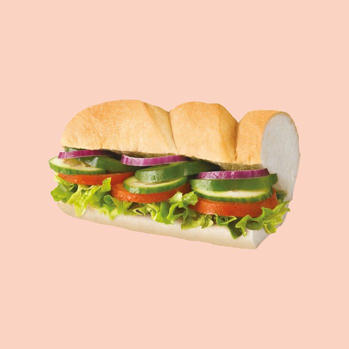Subway Veggie Delite Sandwich