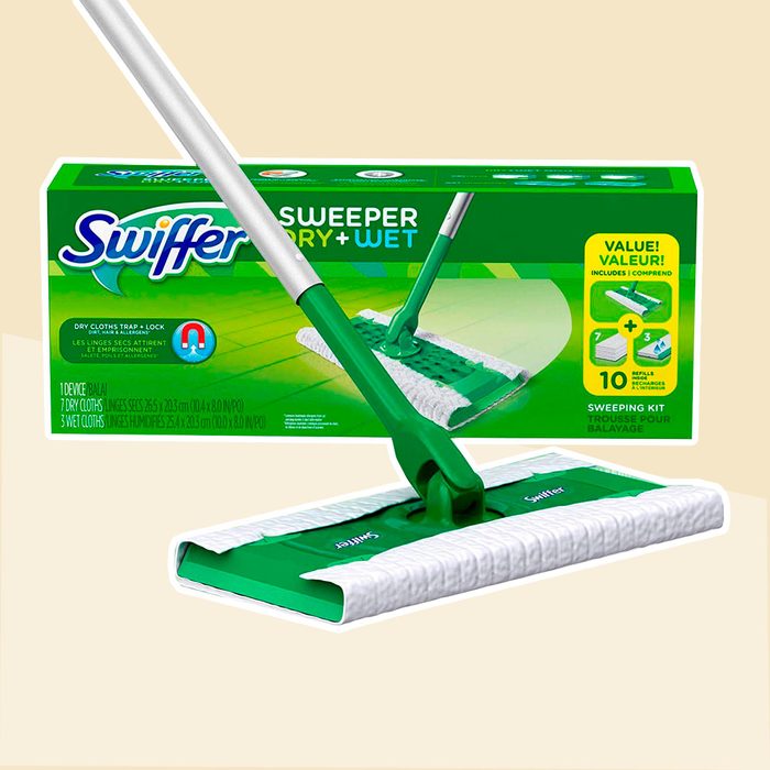 Swiffer Sweeper Dry and Wet Floor Cleaning Starter Kit