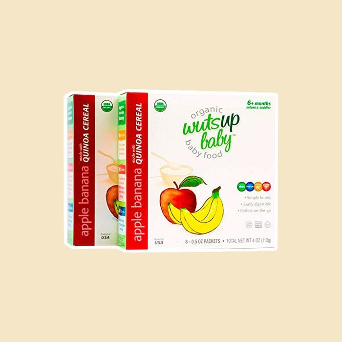 WutsupBaby Organic Apple Banana Quinoa Baby Cereal