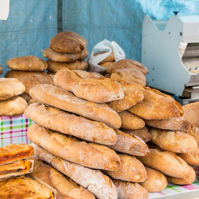 Fresh baked bread - Farmer's Market, Potes, Spain