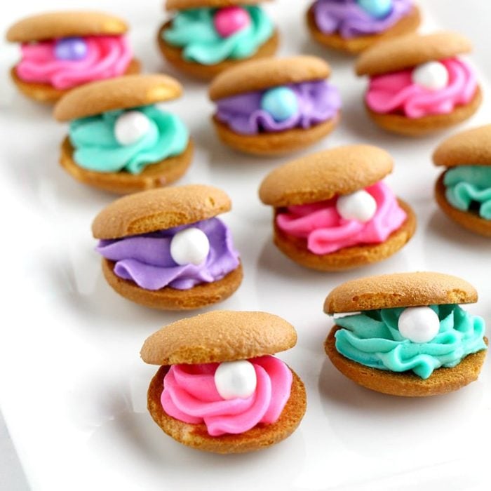 Clam pearl cookies