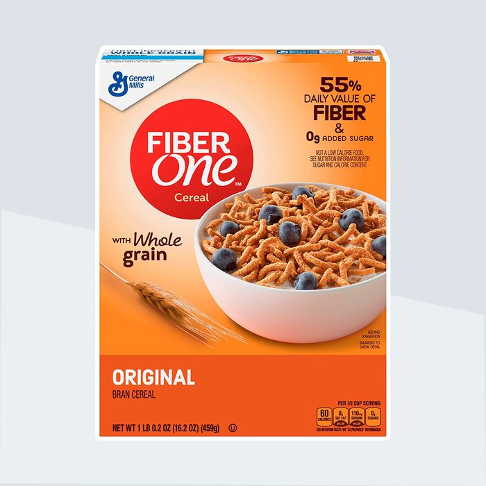High-fiber bran cereal