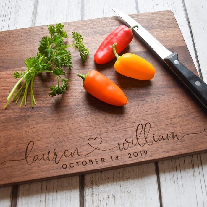 Personalized Cutting Board Engraved Ecomm Via Etsy.com