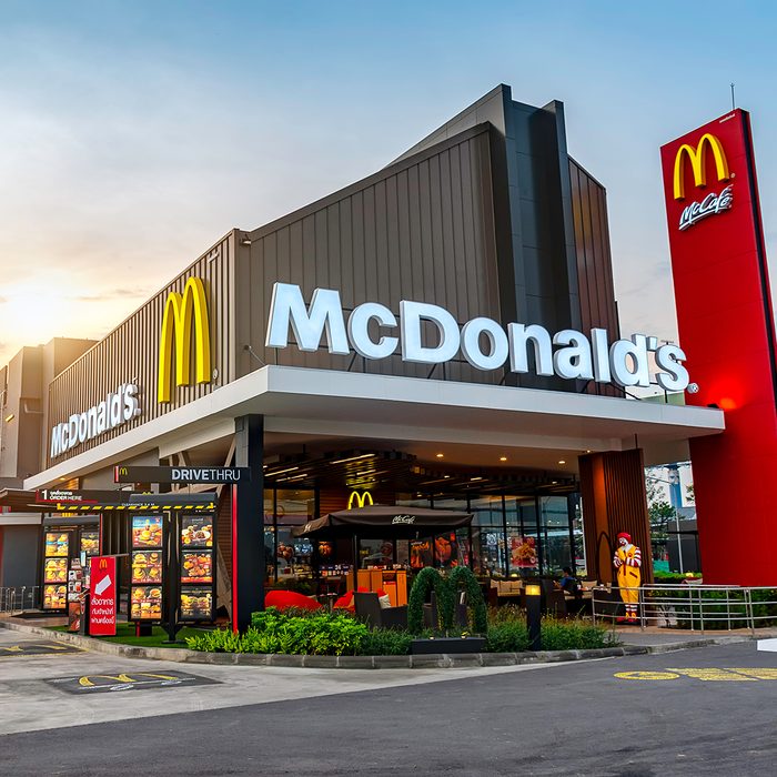 Ayutthaya,Thailand - March 7, 2018 :View in Porto Go Bangpa-in, McDonald's Restaurant in Ayutthaya,Thailand. McDonald's is an American hamburger and fast food restaurant chain; Shutterstock ID 1181606473