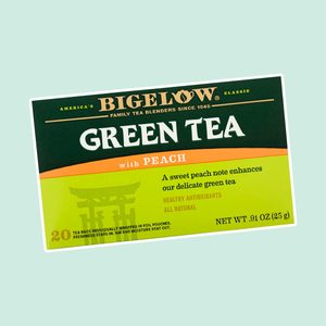 Bigelow Green Tea w/ Peach Tea