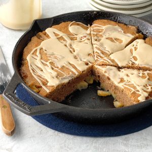 Cast-Iron Apple Nutmeg Coffee Cake