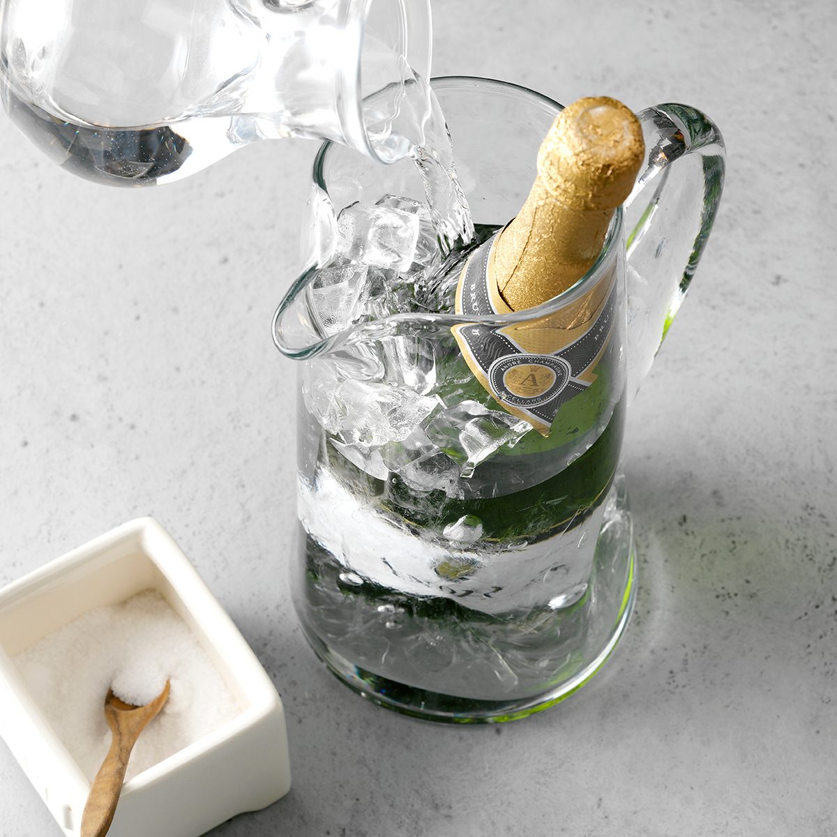 The Internet's Going Crazy For Champagne Ice Buckets Built Into Counters -  Holiday Party Tips