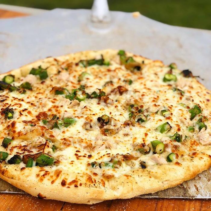Good Roots Farm and Gardens pizza