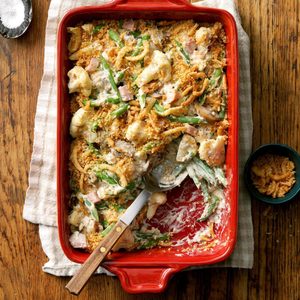 Green Bean and Cauliflower Casserole