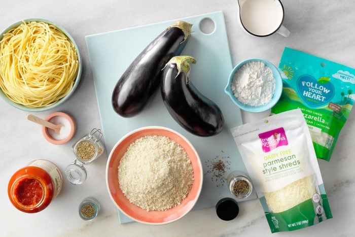 How To A Make Vegan Eggplant Parmesan ingredients