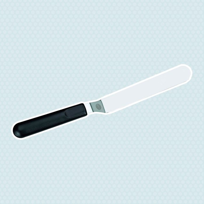 Large offset spatula
