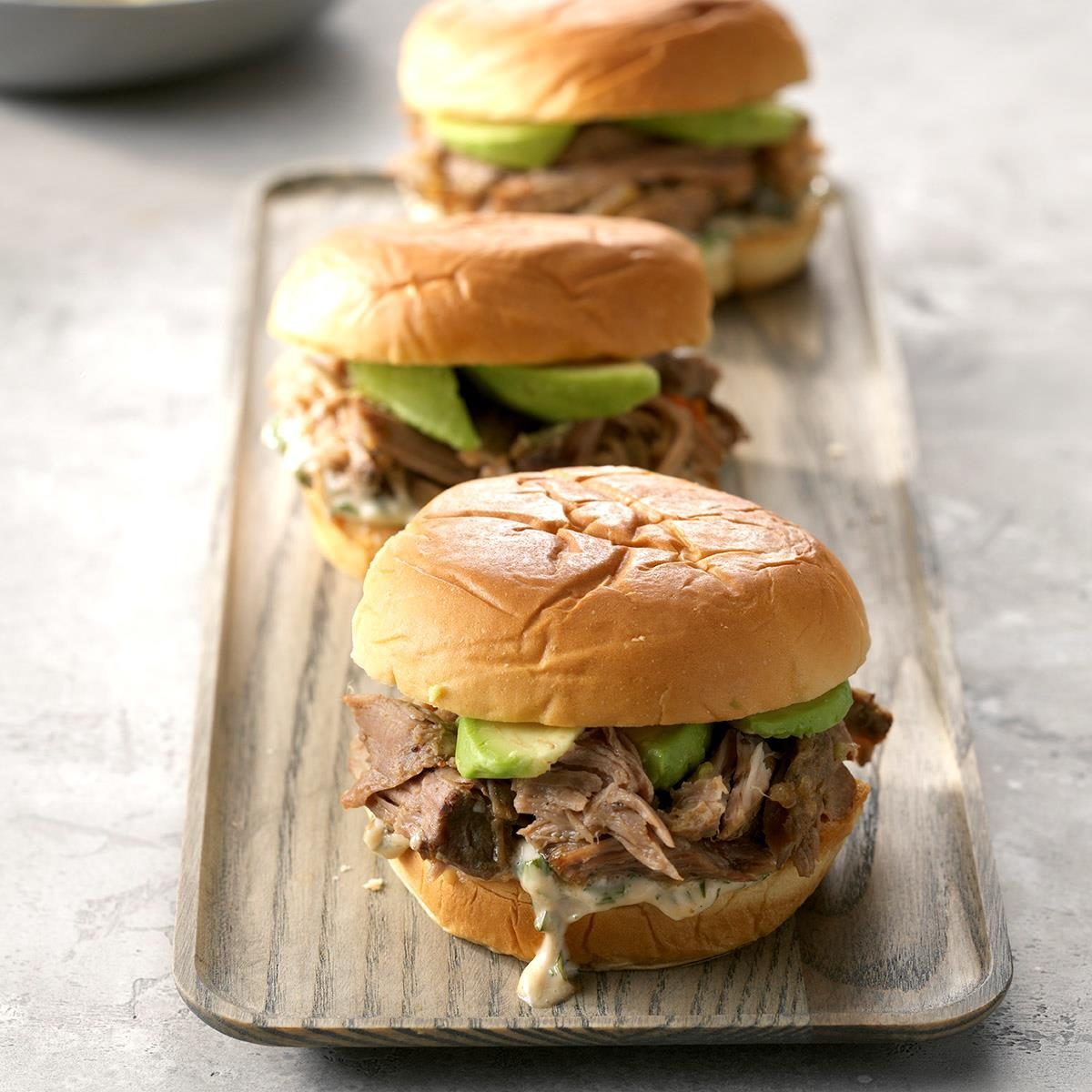 Midnight Caribbean Pork Sandwiches