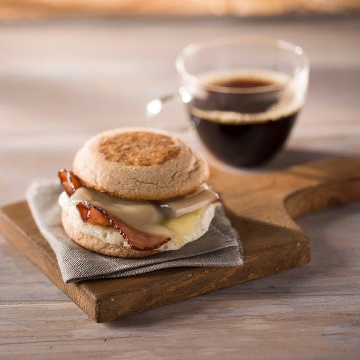 Turkey Bacon and Egg White Breakfast Sandwich (no bun)
