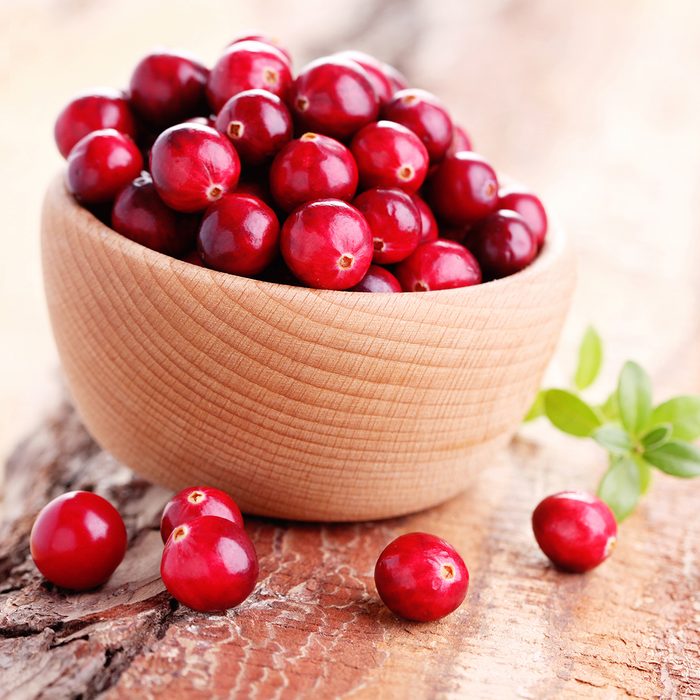 fresh and delicious cranberries - fruits and vegetables