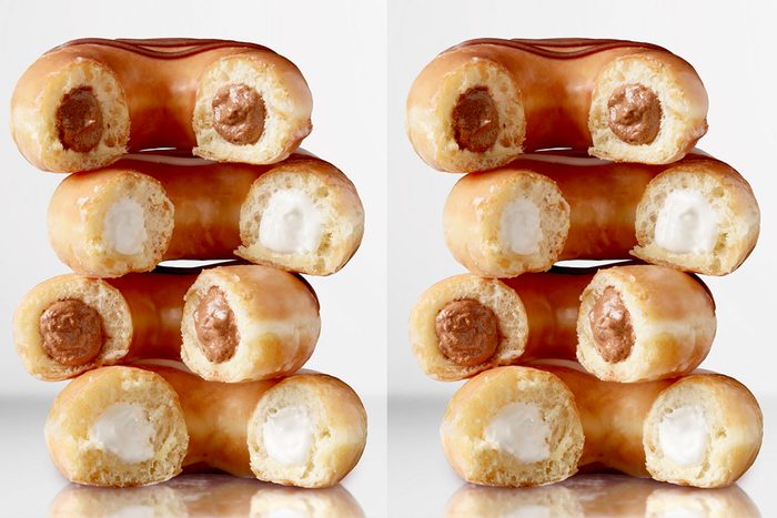 krispy kreme filled original doughnuts