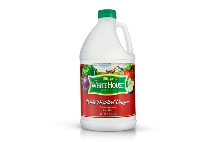 white distilled vinegar