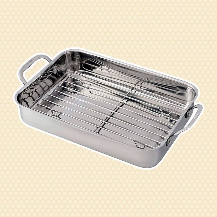 🔸Best Choice 7117-14RR Lasagna Pan with Stainless Roasting Rack