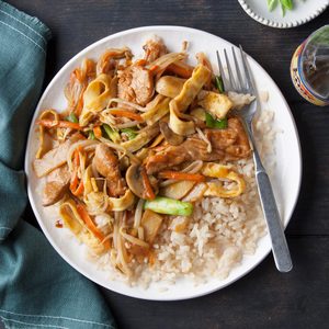 Moo Shu Pork Stir-Fry