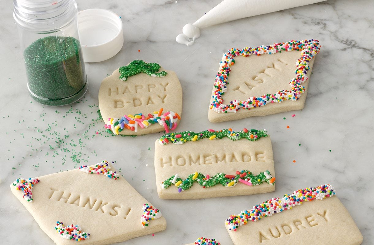 Cookie Decorating Hack: How to Use Tissue Paper for Lettering