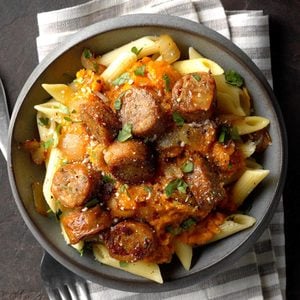 Sausage and Squash Penne