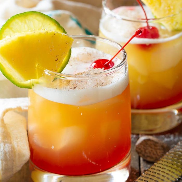 Drunken Monkey Rum Cocktails