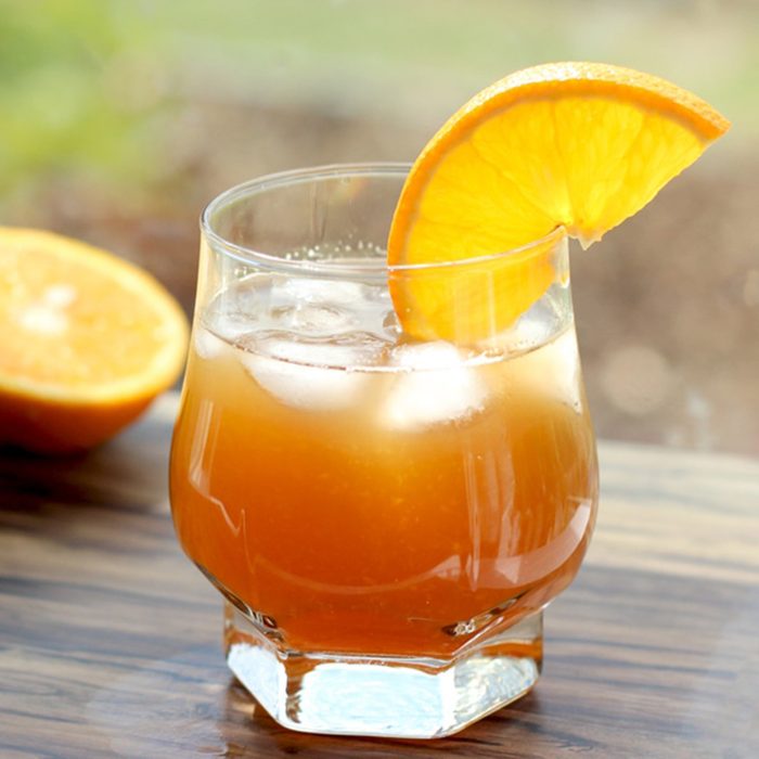 Sweet and Sour Amaretto Orange Cocktail