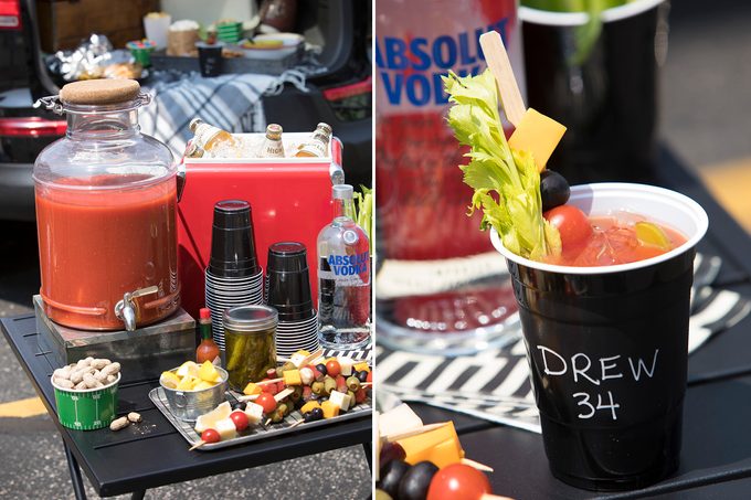 bloody mary bar; tailgate
