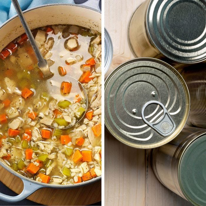 Homemade soup vs canned