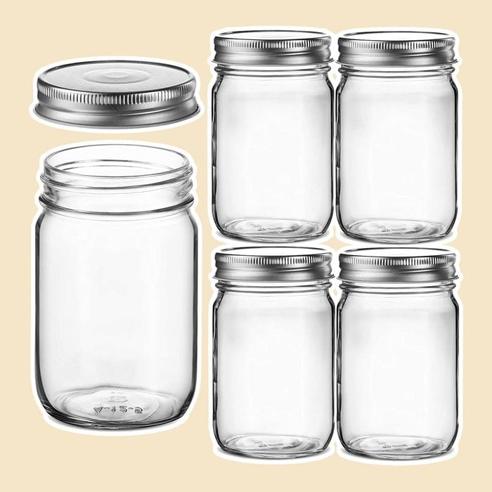 Glass Regular Mouth Mason Jars