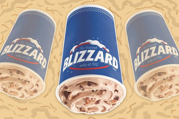 snickers blizzard
