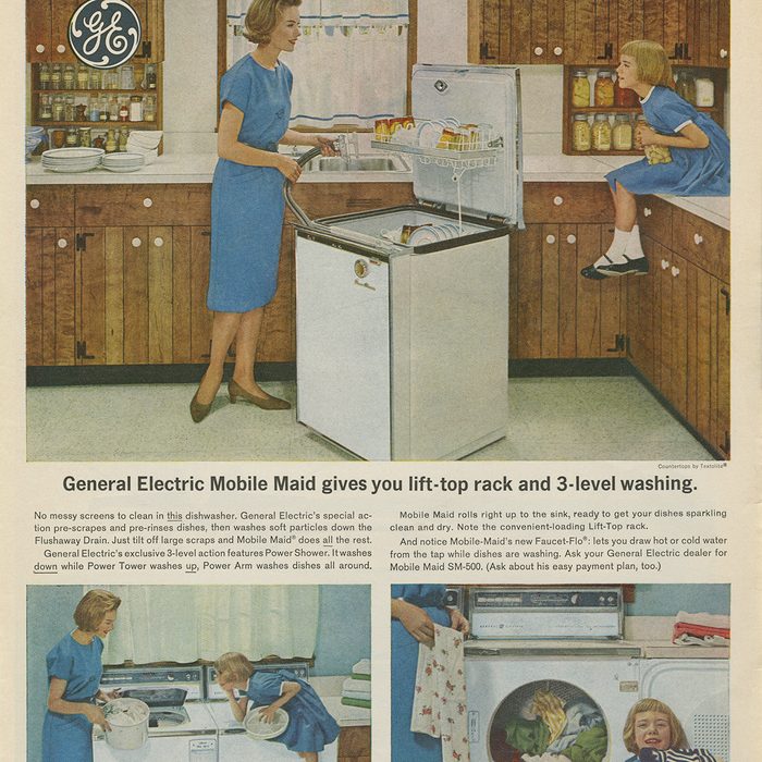 General Electric Mobile Maid Dishwasher