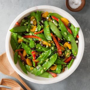 Asian Snow Pea Toss