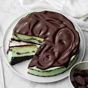 Mint Chocolate Cheesecake