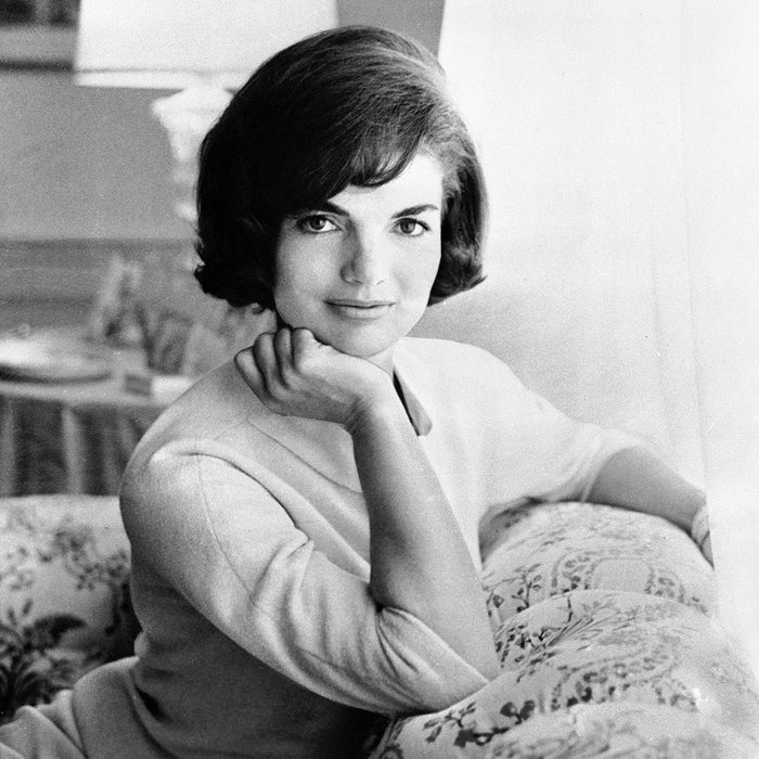 In this photo provided by the White House, first lady Jacqueline Kennedy is pictured in the first family's White House living quarters Jackie Kennedy