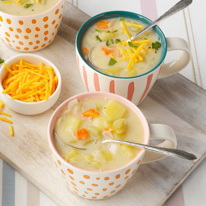 Vegan Potato Soup 