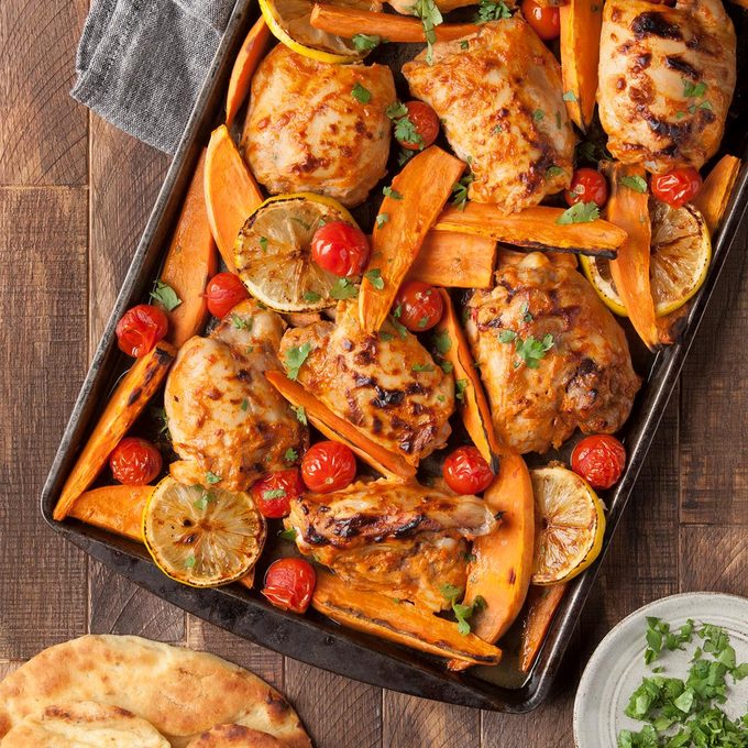 Sheet Pan Tandoori Chicken