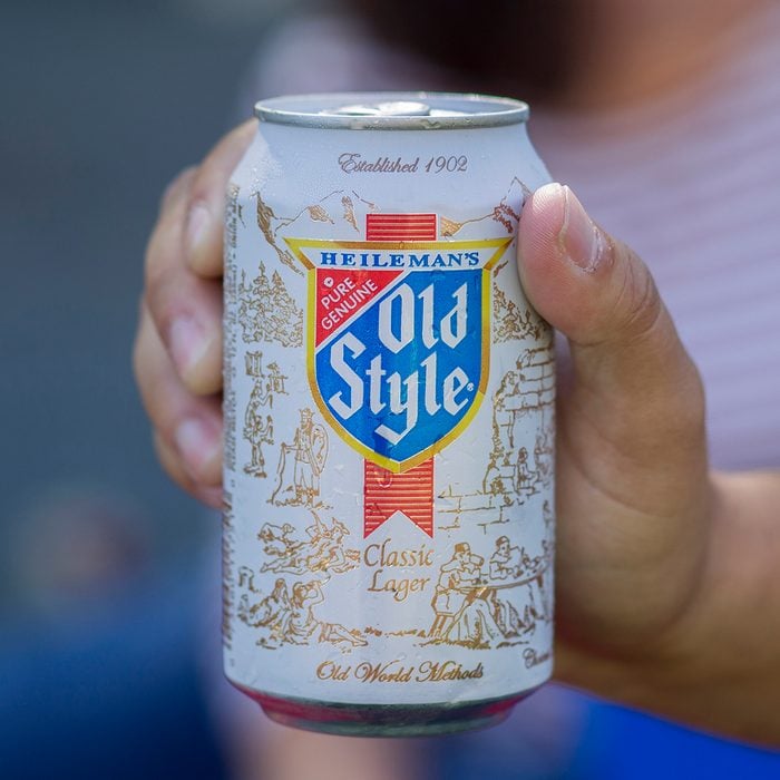 Can of Old Style beer