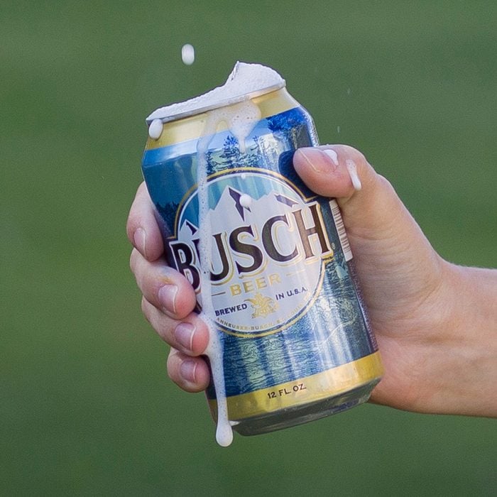 Can of Busch beer