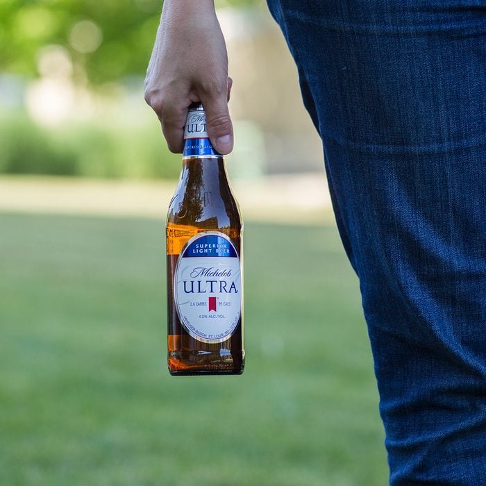Bottle of Michelob Ultra