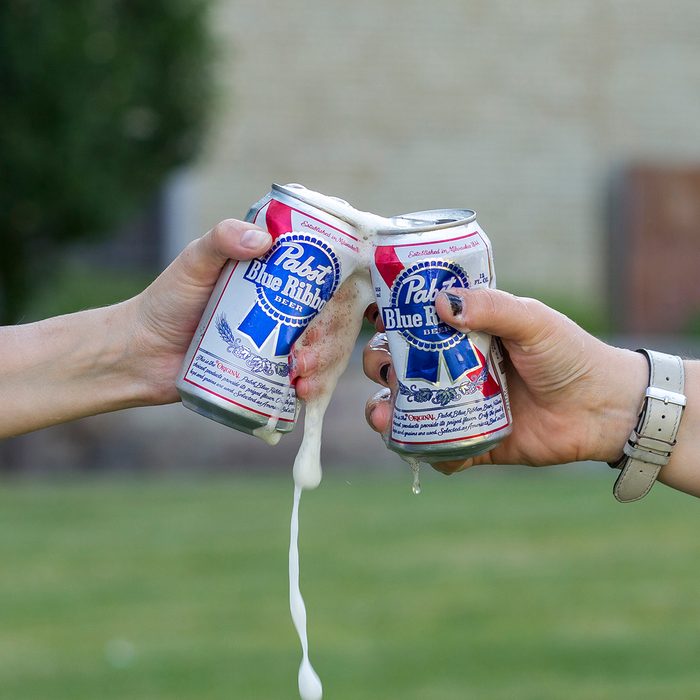 Cans of PBR