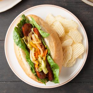 Vietnamese Chicken Banh Mi Sandwiches