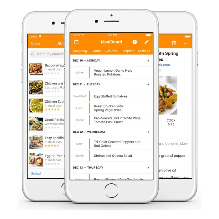 meal board app