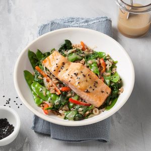 Miso Salmon Bowl