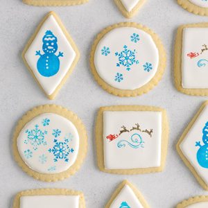 Stamped Cutout Cookies