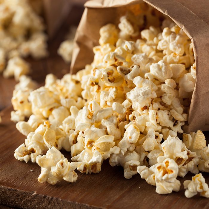 Homemade Kettle Corn Popcorn in a Bag