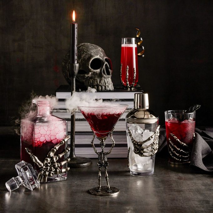 Skeleton Drinkware Collection Ecomm Via Potterybarn.com