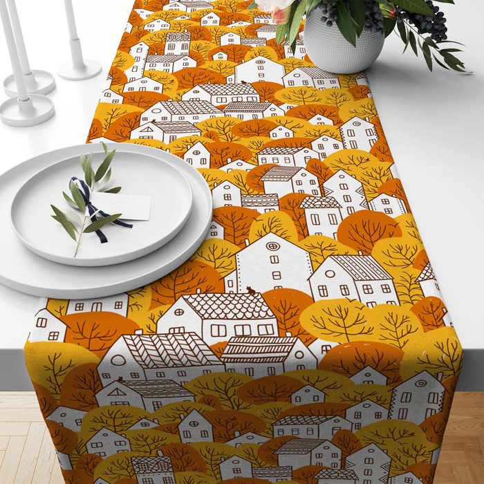 Autumn Homes Tablecloth