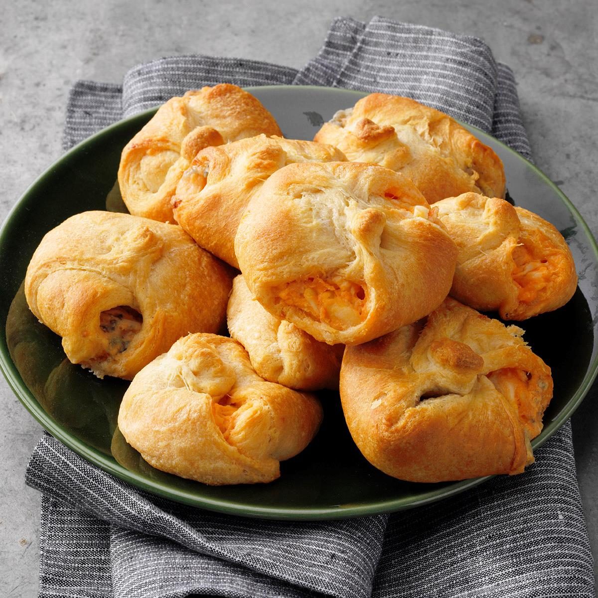 Buffalo Chicken Crescent Rolls